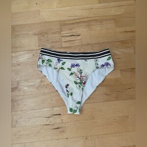 Athleta Floral Swim Bottoms